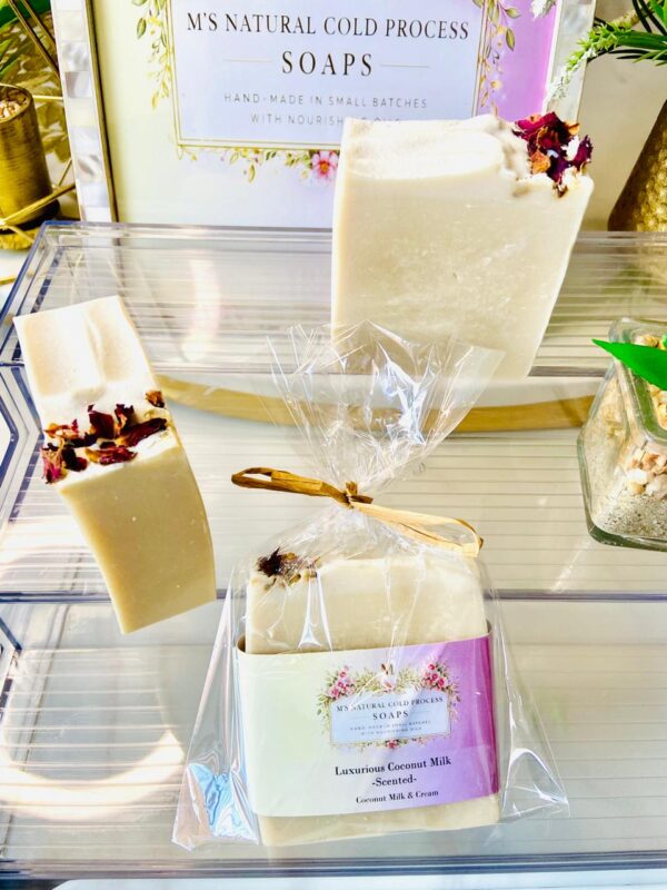 Luxurious Coconut milk soap