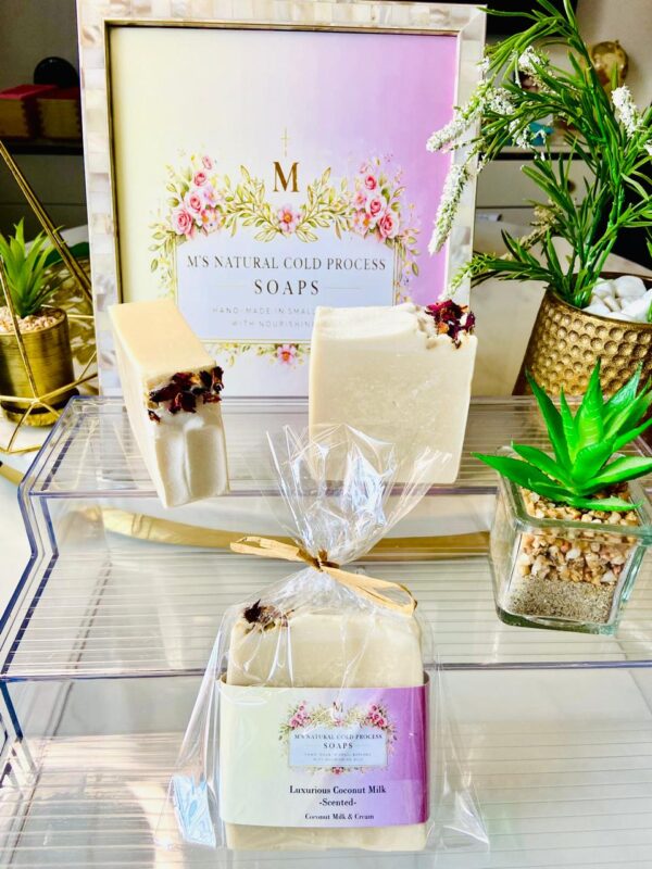 Luxurious Coconut milk soap