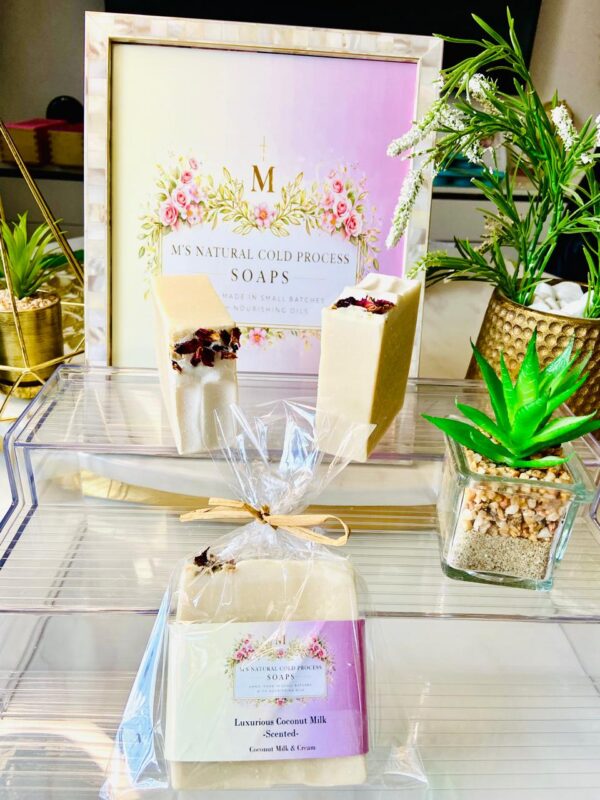 Luxurious Coconut milk soap