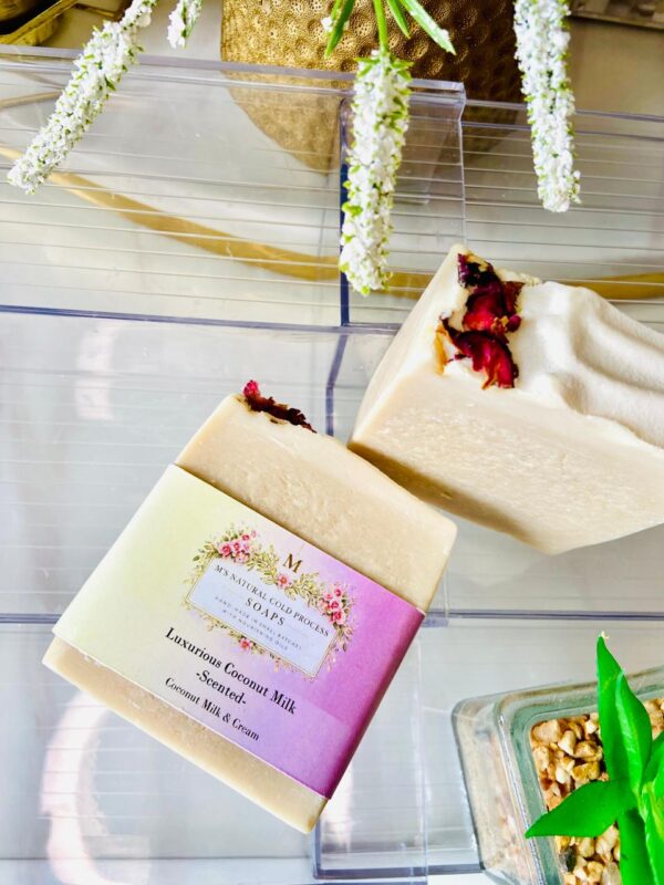 Luxurious Coconut milk soap