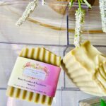 Minty cucumber and eucalyptus soap