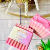 Fruity Floral Pink Orchid & kaolin Clay soap