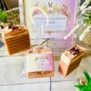 Rosy Watermelon, pomegranate & Hibiscus tea soap